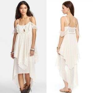 Free People Candlelight eyelet maxi dress